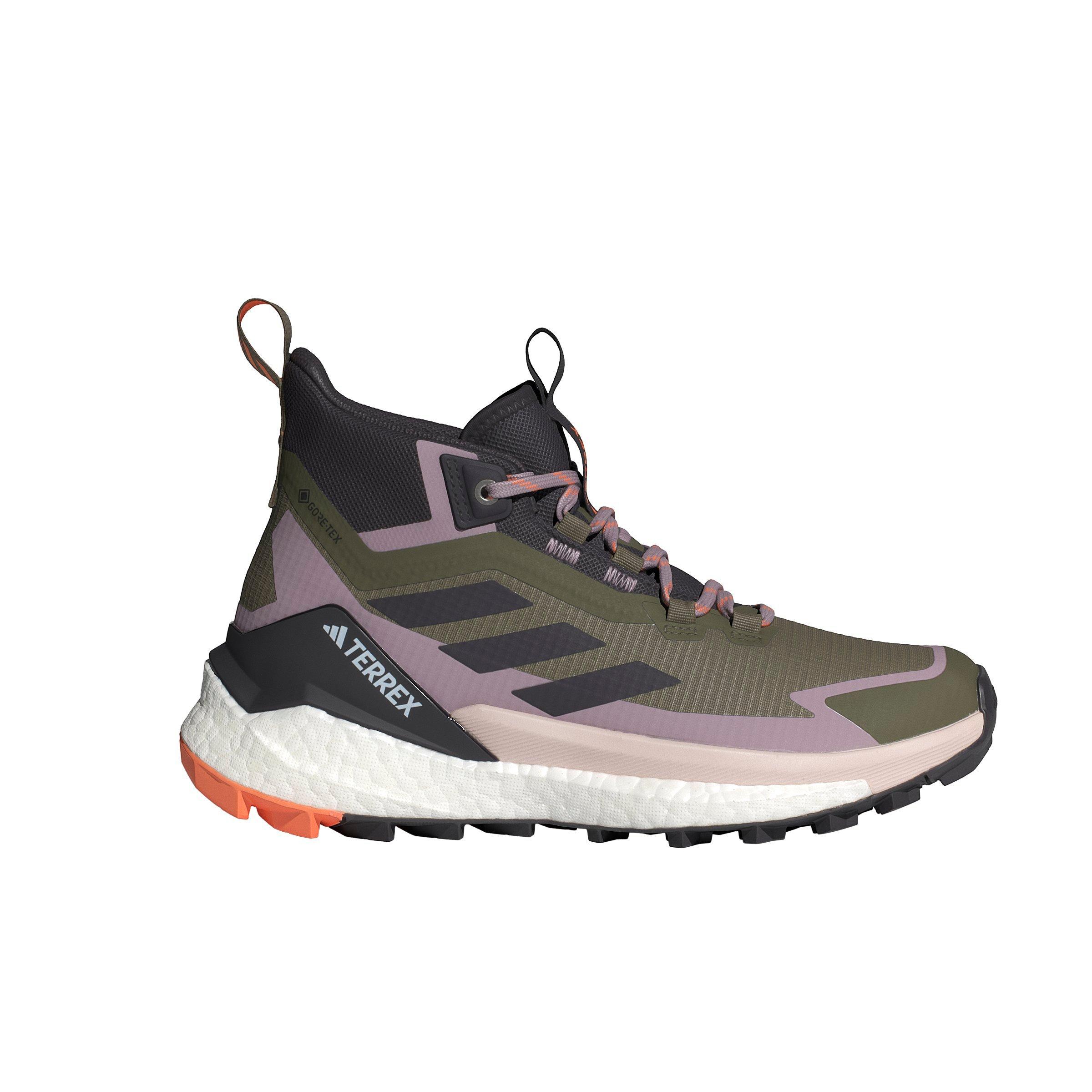 adidas Terrex Free Hiker 2.0 Gore-Tex "Olive Strata/Aurora Black/Amber Tint" Women's Hiking Shoe